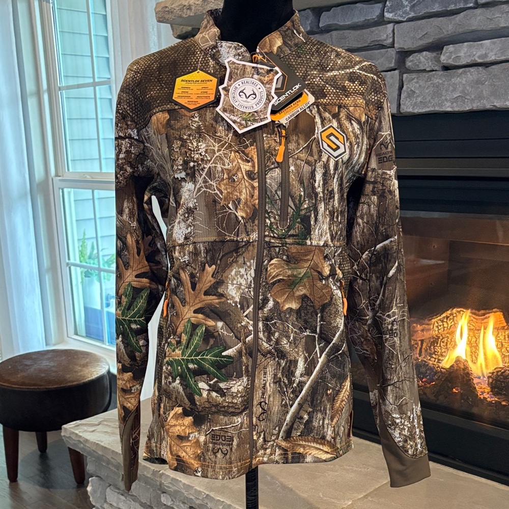 SCENTLOK Realtree Edge Savanna Aero Crosshair full zip,carbon alloy,zeolite,camo